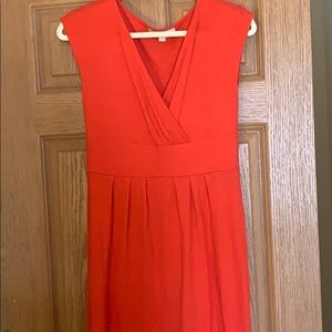 LOFT orange dress size small